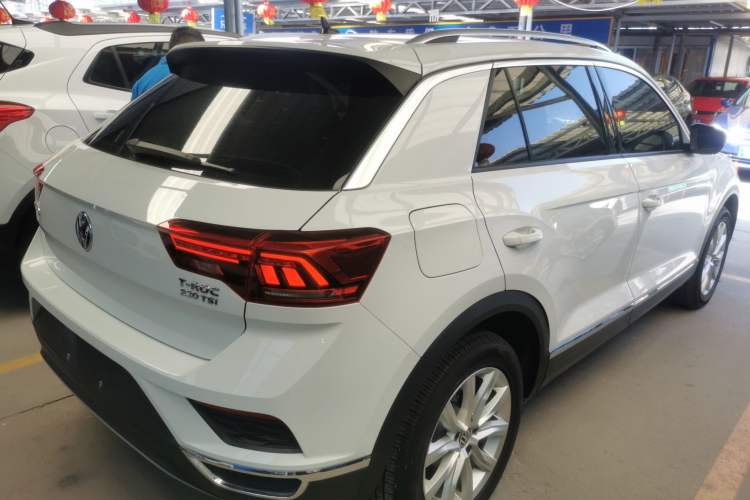 Used Volkswagen T-ROC 2018 230TSI DSG Two-Wheel Drive Advanced Version China V Standard Rear Right 45 Deg