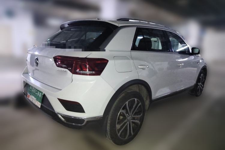 Used Volkswagen T-ROC 2018 280TSI DSG Two-Wheel-Drive Comfort Version China V Standard Rear Right 45 Deg