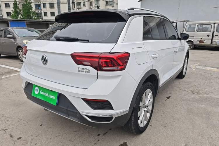Used Volkswagen T-ROC 2018 230TSI DSG Two-Wheel Drive Advanced Version China V Standard Rear Right 45 Deg