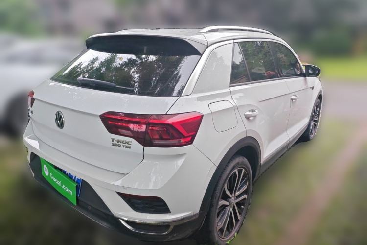 Used Volkswagen T-ROC 2018 280TSI DSG Two-Wheel-Drive Comfort Version China V Standard Rear Right 45 Deg