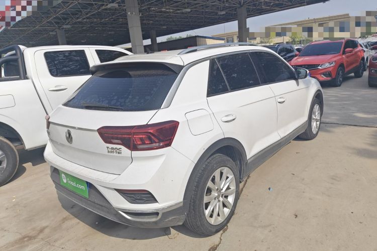 Used Volkswagen T-ROC 2018 230TSI DSG Two-Wheel Drive Advanced Version China V Standard Rear Right 45 Deg
