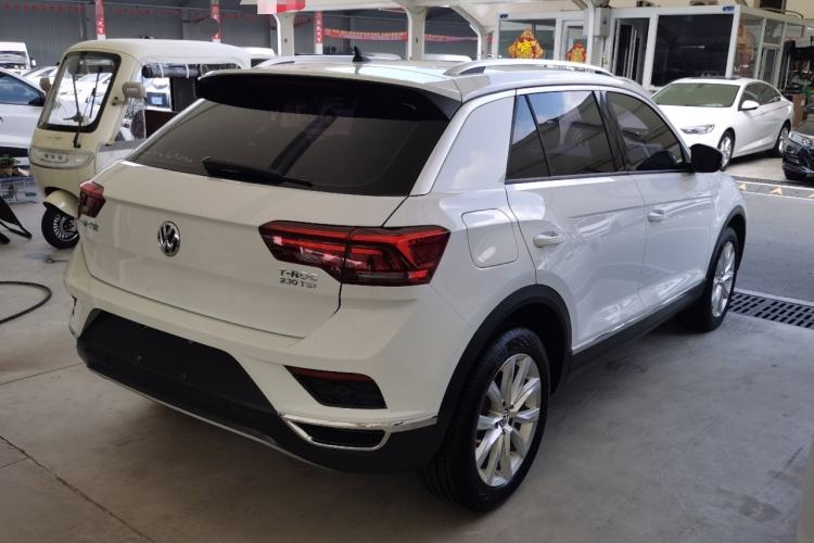 Used Volkswagen T-ROC 2018 230TSI DSG Two-Wheel Drive Advanced Version China V Standard Rear Right 45 Deg