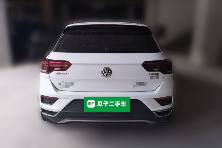 Used Volkswagen T-ROC 2018 280TSI DSG Two-Wheel-Drive Comfort Version China V Standard Rear