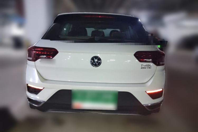 Used Volkswagen T-ROC 2018 280TSI DSG Two-Wheel-Drive Comfort Version China V Standard Rear