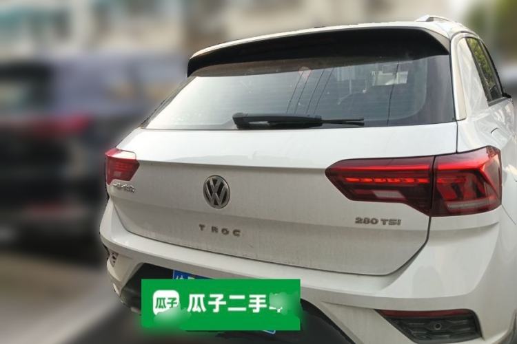 Used Volkswagen T-ROC 2018 280TSI DSG Two-Wheel Drive Luxury Version China VI Standard Rear