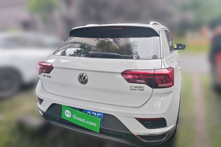 Used Volkswagen T-ROC 2018 280TSI DSG Two-Wheel-Drive Comfort Version China V Standard Rear