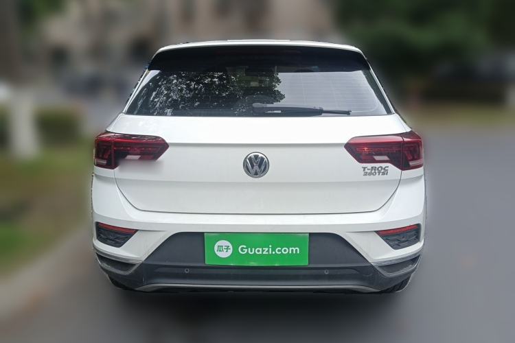 Used Volkswagen T-ROC 2018 280TSI DSG Two-Wheel-Drive Comfort Version China V Standard Rear
