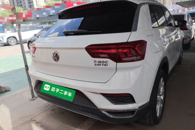 Used Volkswagen T-ROC 2018 230TSI DSG Two-Wheel Drive Advanced Version China V Standard Rear