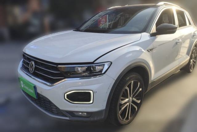 Used Volkswagen T-ROC 2018 280TSI DSG Two-Wheel-Drive Luxury Version China V Emission Standard