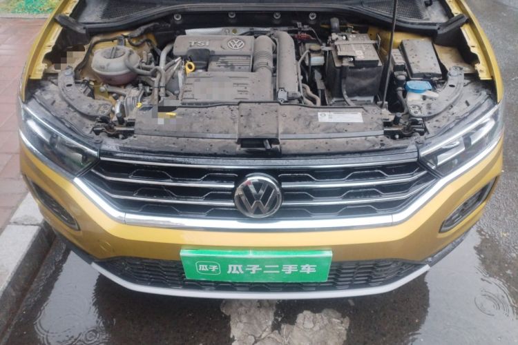 Used Volkswagen T-ROC 2018 280TSI DSG Two-Wheel-Drive Comfort Version China V Standard Engine Bay