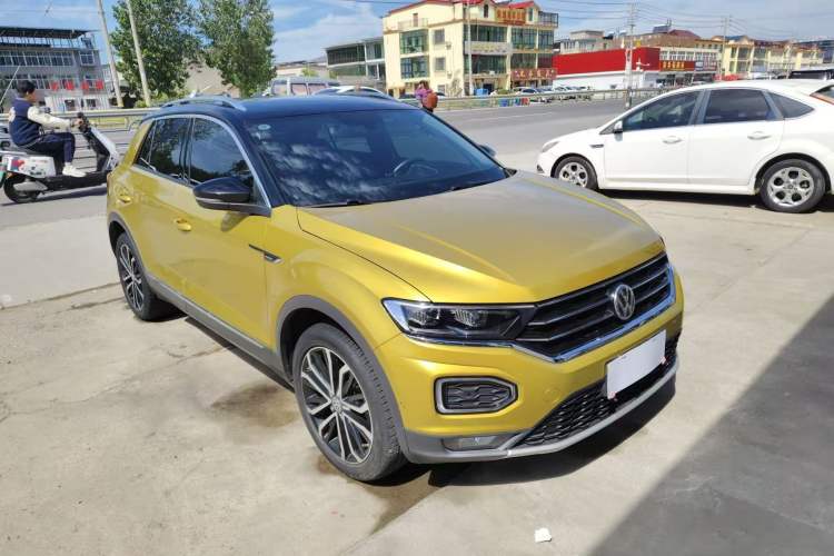 Used Volkswagen T-ROC 2018 280TSI DSG Four-Wheel Drive Luxury Version China V Emission Standard Exterior 2