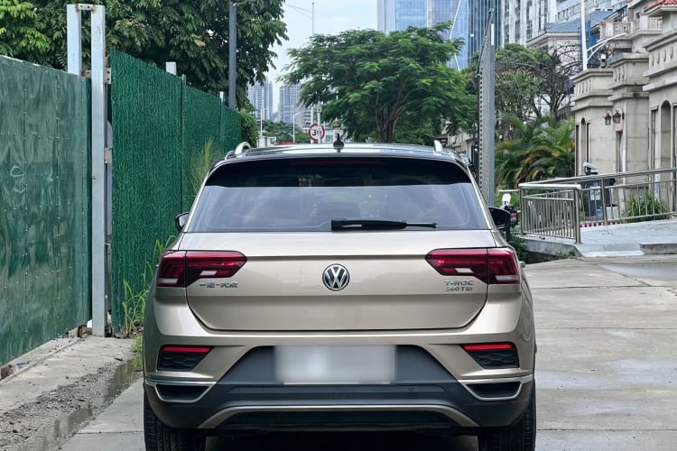 Used Volkswagen T-ROC 2018 280TSI DSG Two-Wheel-Drive Comfort Version China V Standard Exterior 4