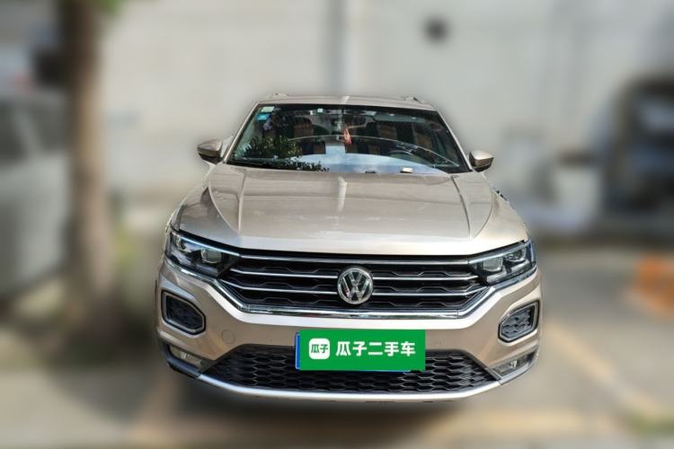Used Volkswagen T-ROC 2018 280TSI DSG Two-Wheel-Drive Luxury Version China V Emission Standard Front
