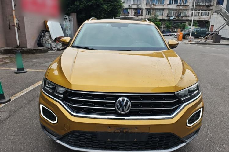 Used Volkswagen T-ROC 2018 280TSI DSG Two-Wheel Drive Advanced Version China V Emission Standard Front