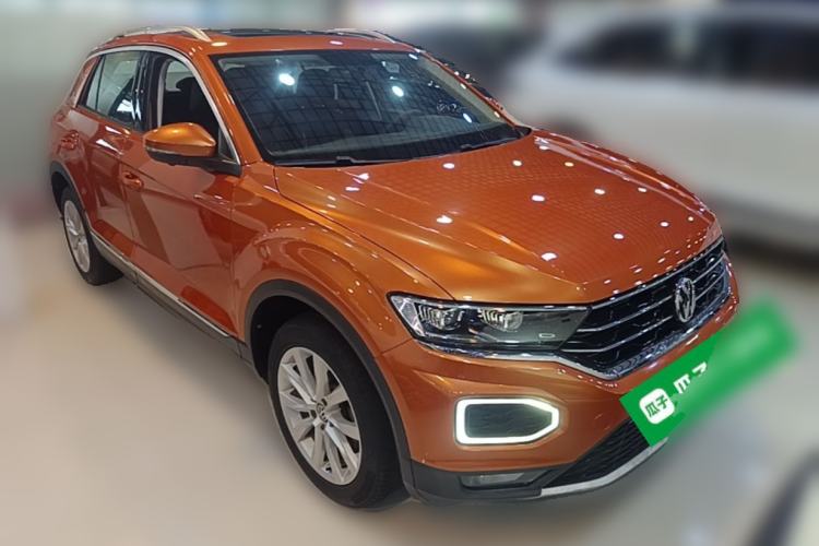 Used Volkswagen T-ROC 2018 230TSI DSG Two-Wheel Drive Advanced Version China V Standard Front Right 45 Deg