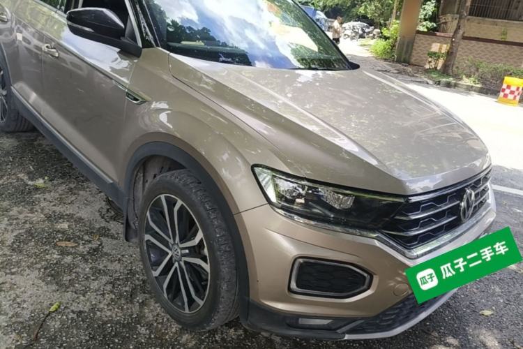 Used Volkswagen T-ROC 2018 280TSI DSG Two-Wheel-Drive Comfort Version China V Standard Front Right 45 Deg