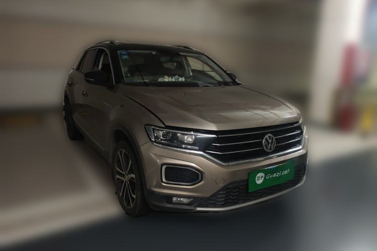 Used Volkswagen T-ROC 2018 280TSI DSG Two-Wheel-Drive Comfort Version China V Standard Front Right 45 Deg