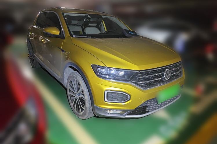 Used Volkswagen T-ROC 2018 280TSI DSG Four-Wheel Drive Comfort Version China V Standard Front Right 45 Deg