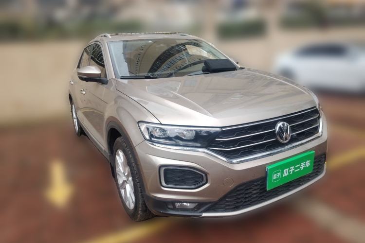 Used Volkswagen T-ROC 2018 230TSI DSG Two-Wheel Drive Advanced Version China V Standard Front Right 45 Deg