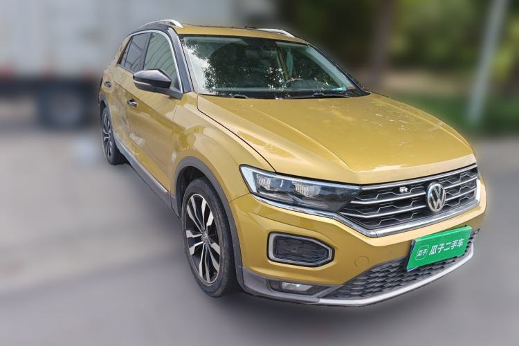 Used Volkswagen T-ROC 2018 280TSI DSG Two-Wheel-Drive Comfort Version China V Standard Front Right 45 Deg