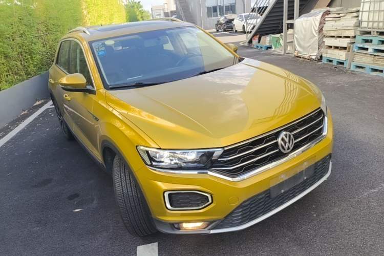 Used Volkswagen T-ROC 2018 280TSI DSG Two-Wheel-Drive Comfort Version China V Standard Front Right 45 Deg