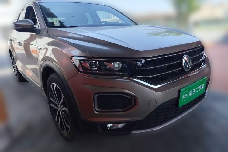 Used Volkswagen T-ROC 2018 280TSI DSG Two-Wheel-Drive Comfort Version China V Standard Front Right 45 Deg