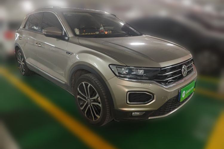 Used Volkswagen T-ROC 2018 280TSI DSG Two-Wheel-Drive Comfort Version China V Standard Front Right 45 Deg