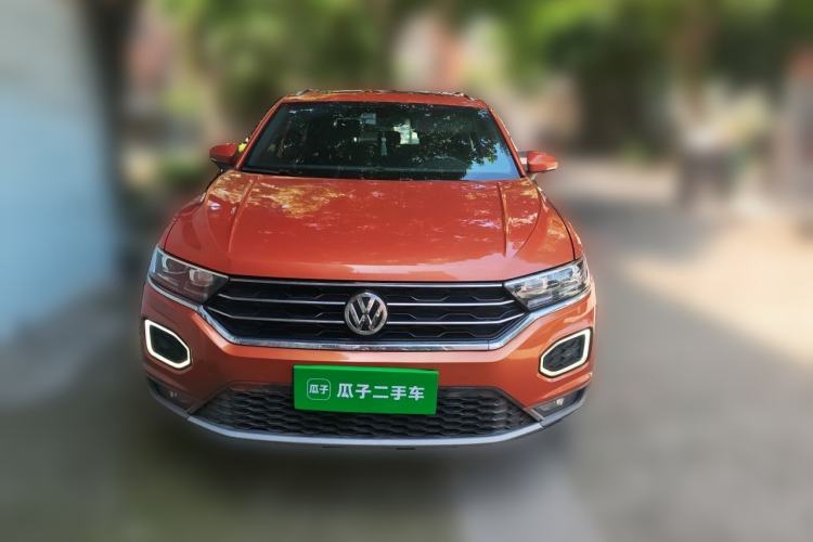 Used Volkswagen T-ROC 2018 280TSI DSG Two-Wheel-Drive Luxury Version China V Emission Standard Front