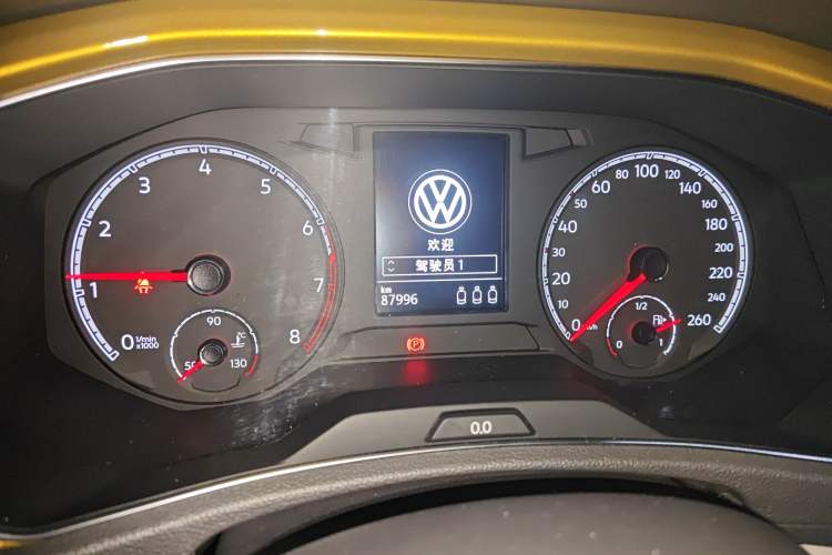 Used Volkswagen T-ROC 2018 280TSI DSG Four-Wheel Drive Comfort Version China V Standard Instrument Cluster