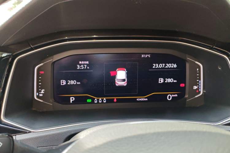 Used Volkswagen T-ROC 2018 280TSI DSG Two-Wheel-Drive Luxury Version China V Emission Standard Instrument Cluster
