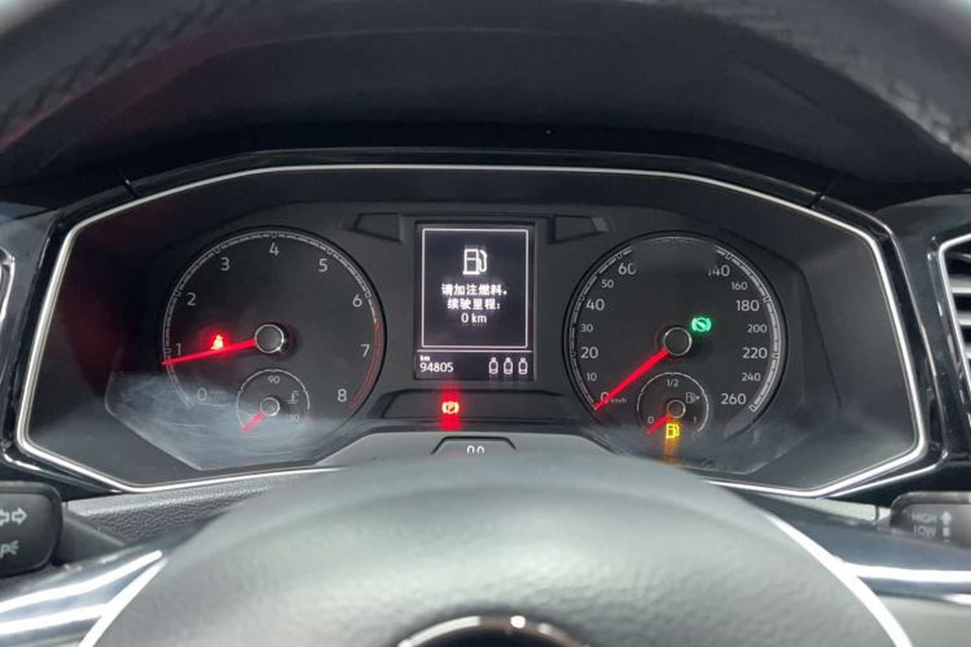 Used Volkswagen T-ROC 2018 280TSI DSG Two-Wheel-Drive Comfort Version China V Standard Instrument Cluster