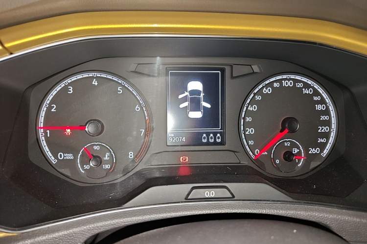 Used Volkswagen T-ROC 2018 280TSI DSG Four-Wheel Drive Comfort Version China V Standard Instrument Cluster