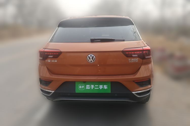 Used Volkswagen T-ROC 2018 230TSI DSG Two-Wheel Drive Advanced Version China V Standard Rear