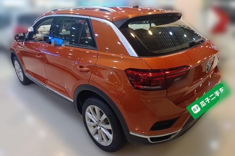Used Volkswagen T-ROC 2018 230TSI DSG Two-Wheel Drive Advanced Version China V Standard Rear Left 45 Deg