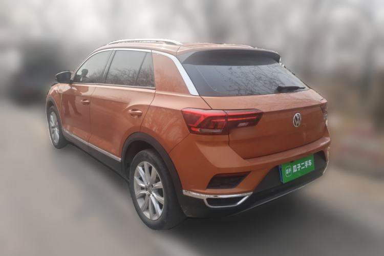 Used Volkswagen T-ROC 2018 230TSI DSG Two-Wheel Drive Advanced Version China V Standard Rear Left 45 Deg