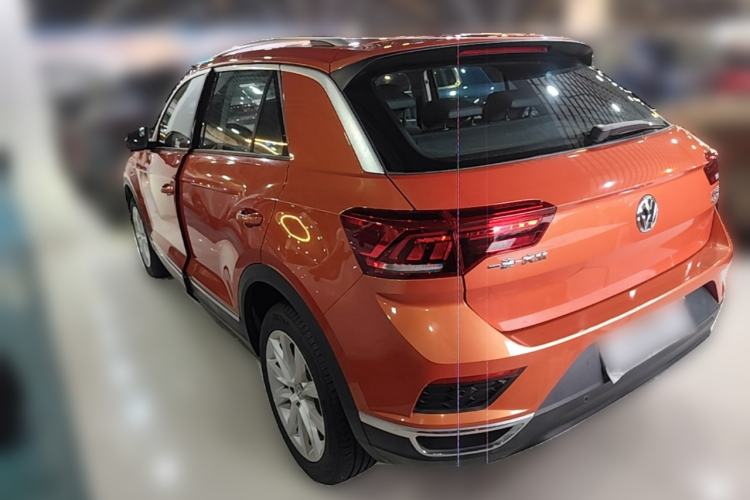 Used Volkswagen T-ROC 2018 230TSI DSG Two-Wheel Drive Advanced Version China V Standard Rear Left 45 Deg