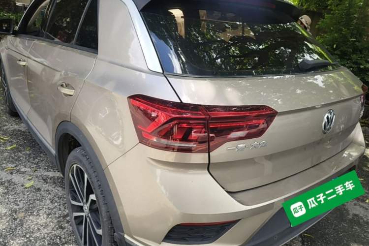 Used Volkswagen T-ROC 2018 280TSI DSG Two-Wheel-Drive Comfort Version China V Standard Rear Left 45 Deg