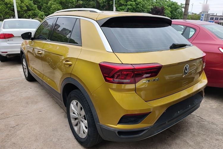 Used Volkswagen T-ROC 2018 230TSI DSG Two-Wheel Drive Fashion Edition China V Standard Rear Left 45 Deg