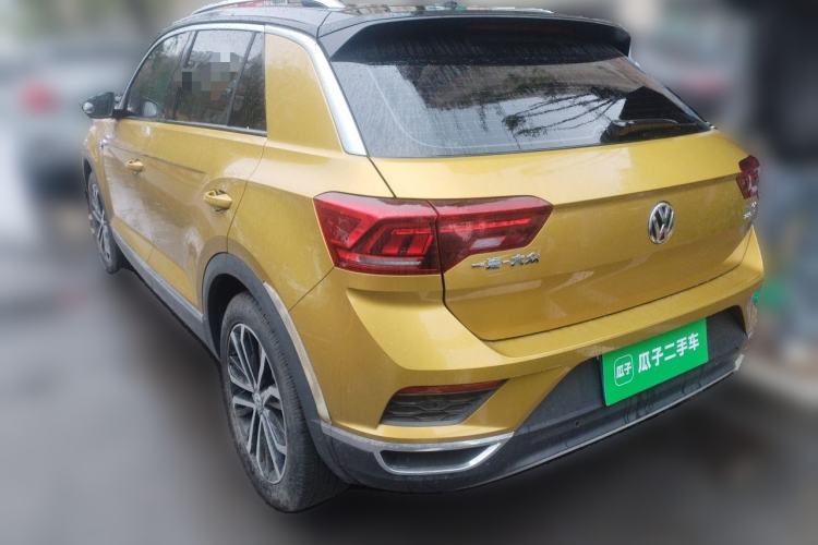Used Volkswagen T-ROC 2018 280TSI DSG Two-Wheel-Drive Comfort Version China V Standard Rear Left 45 Deg