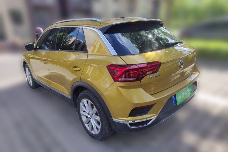 Used Volkswagen T-ROC 2018 280TSI DSG Two-Wheel Drive Comfort Version China VI Standard Rear Left 45 Deg