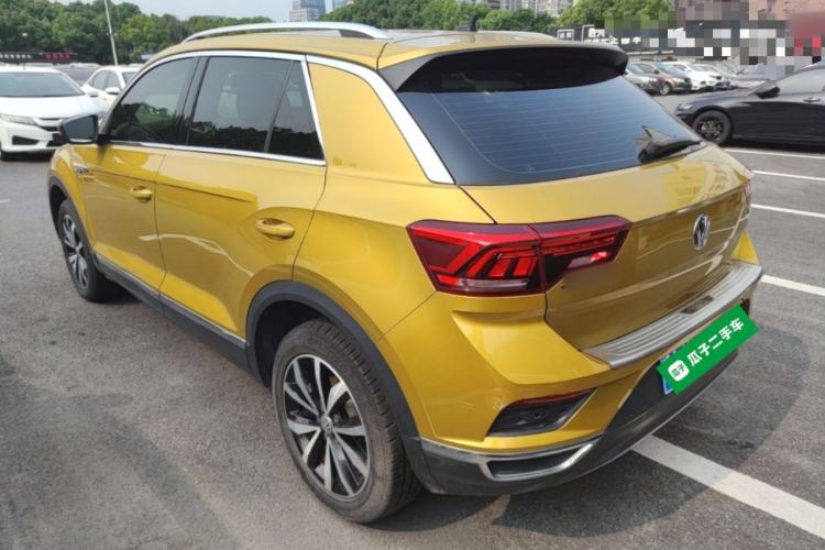 Used Volkswagen T-ROC 2018 280TSI DSG Two-Wheel-Drive Comfort Version China V Standard Rear Left 45 Deg
