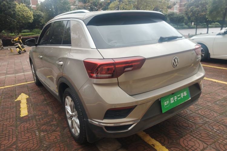 Used Volkswagen T-ROC 2018 230TSI DSG Two-Wheel Drive Advanced Version China V Standard Rear Left 45 Deg
