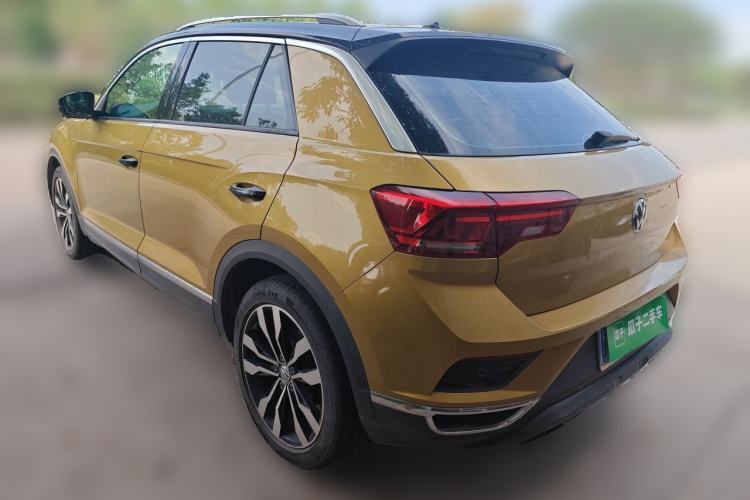 Used Volkswagen T-ROC 2018 280TSI DSG Two-Wheel-Drive Comfort Version China V Standard Rear Left 45 Deg