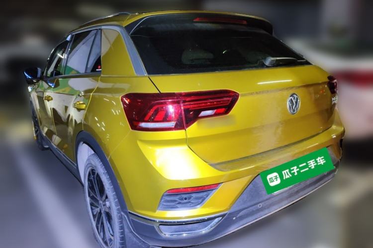Used Volkswagen T-ROC 2018 280TSI DSG Two-Wheel Drive Comfort Version China VI Standard Rear Left 45 Deg