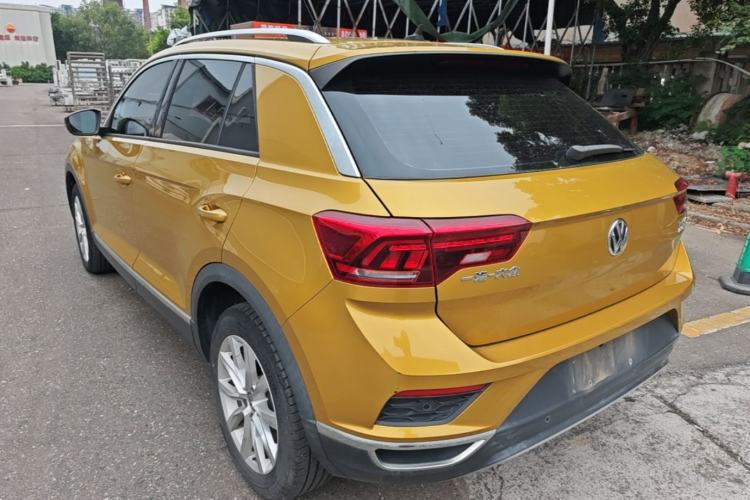 Used Volkswagen T-ROC 2018 280TSI DSG Two-Wheel Drive Advanced Version China V Emission Standard Rear Left 45 Deg