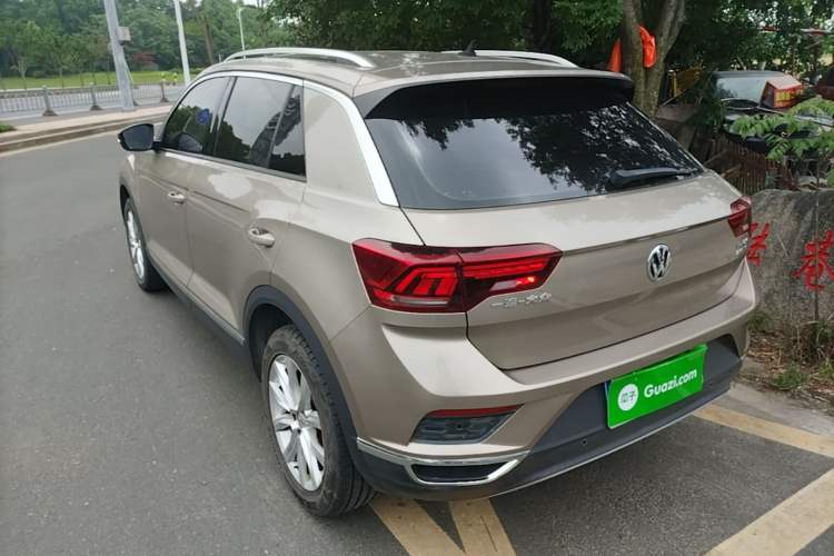 Used Volkswagen T-ROC 2018 230TSI DSG Two-Wheel Drive Advanced Version China V Standard Rear Left 45 Deg