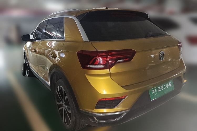 Used Volkswagen T-ROC 2018 280TSI DSG Four-Wheel Drive Comfort Version China V Standard Rear Left 45 Deg