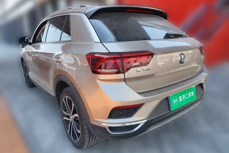 Used Volkswagen T-ROC 2018 280TSI DSG Two-Wheel-Drive Comfort Version China V Standard Rear Left 45 Deg