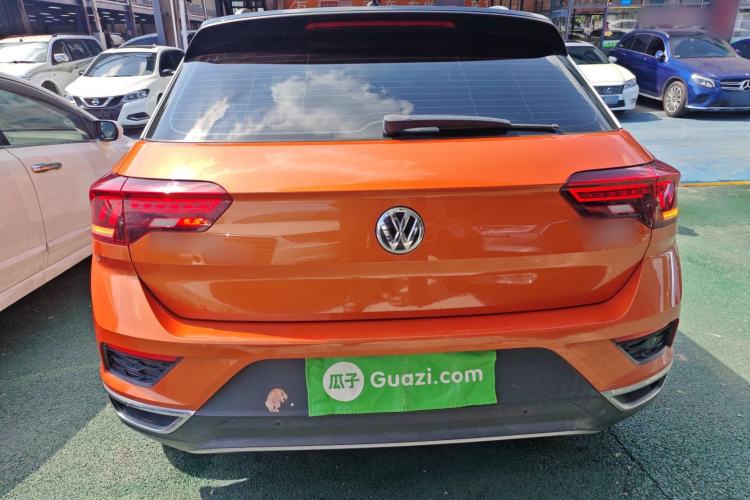 Used Volkswagen T-ROC 2018 280TSI DSG Two-Wheel-Drive Comfort Version China V Standard Rear