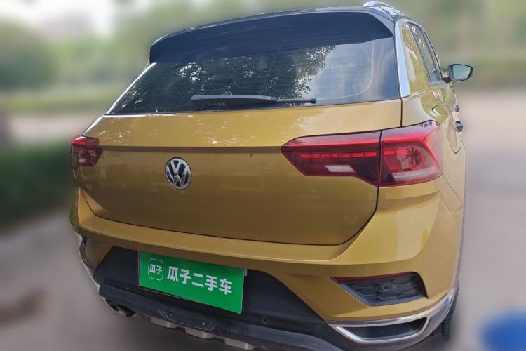 Used Volkswagen T-ROC 2018 280TSI DSG Two-Wheel-Drive Comfort Version China V Standard Rear